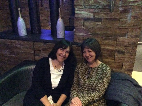 Julie Warries (Marsh) and June Nelson